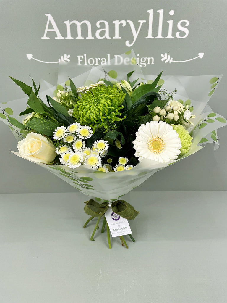 Individually Made Beautiful Hand Tied Bouquet (Neutrals) - From