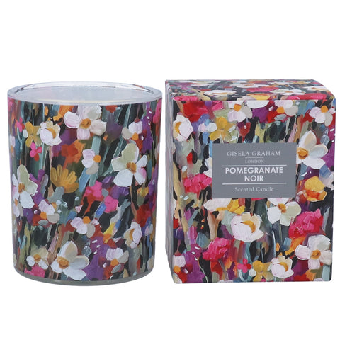 Gisela Graham London Boxed Scented Candle - Pomegranate Noir
