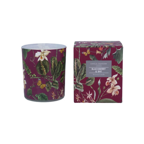 Gisela Graham London Boxed Scented Candle -Blackberry & Bay