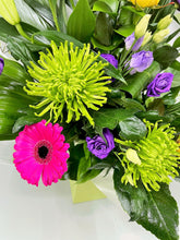 Modern Front Facing Flower Bouquet -(Vibrant Colours) - From