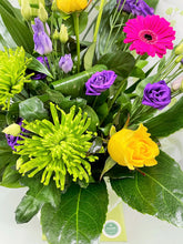 Modern Front Facing Flower Bouquet -(Vibrant Colours) - From