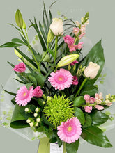 Modern Front Facing Flower Bouquet -(Pastel Colours) - From