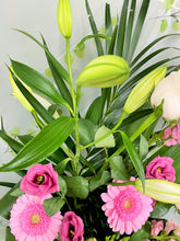 Modern Front Facing Flower Bouquet -(Pastel Colours) - From