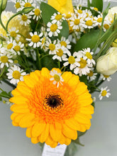 Flower Vase Arrangement -(Yellow Tones) - from