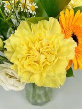 Flower Vase Arrangement -(Yellow Tones) - from