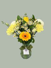 Flower Vase Arrangement -(Yellow Tones) - from