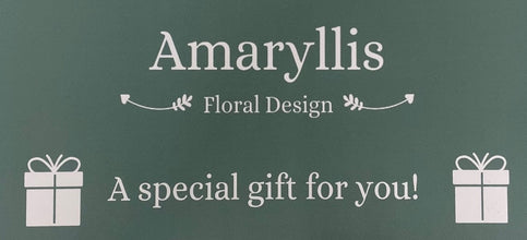 Amaryllis Gift Cards- From