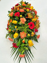 Autumn Double Ended Casket Spray-From