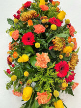 Autumn Double Ended Casket Spray-From