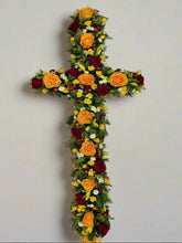 Floral Cross Wreaths (Choice of Colours) -From