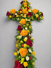 Floral Cross Wreaths (Choice of Colours) -From