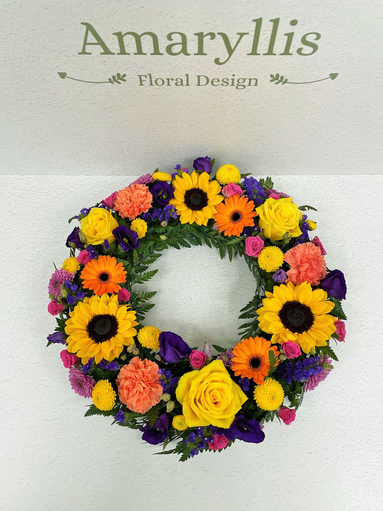 Beautiful Classic Wreath (Vibrant) - From