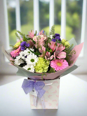 Spring Butterfly Giftbag Bouquet -from