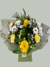 Yellow Spring Tones aqua Bouquet -From