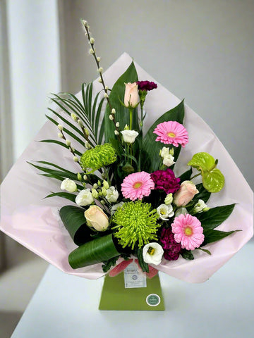 Modern Luxury Front Facing Flower Arrangement-From