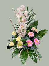 Premium Range Grand Orchid Hatbox Flower Arrangement