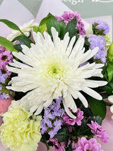 UK Delivery-Hand Tied Bouquet in Water (Pastel Shades)- From