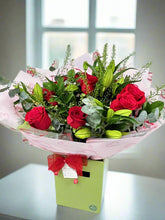 'Pure Romance' Premium Rose & Lilies Aqua Bouquet