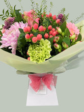 Spring Luxury Blooms Aqua Hand tied Bouquet - From