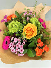 Spring Time Pastels Aqua Hand tied Bouquet - From