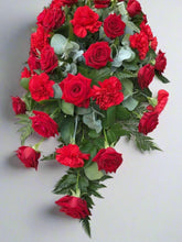 Rose & Carnation Double Ended Casket Spray-From