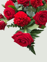 Rose & Carnation Double Ended Casket Spray-From