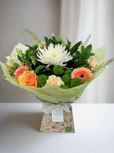 Spring Blooms Aqua Hand tied Bouquet - From