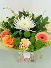 Spring Blooms Aqua Hand tied Bouquet - From