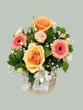 Soft Tones Spring Hatbox Arrangement - From