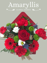 Special Delivery Envelope Arrangement- Deep Red's