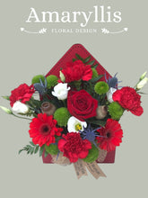 Special Delivery Envelope Arrangement- Deep Red's