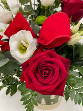 Seasonal Elegance Arrangement a Festive Pot