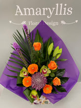 Tropical Sunset Modern Arrangement- (Vibrant)