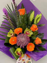 Tropical Sunset Modern Arrangement- (Vibrant)