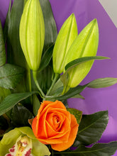 Tropical Sunset Modern Arrangement- (Vibrant)