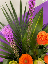 Tropical Sunset Modern Arrangement- (Vibrant)