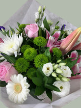 Subscription - Luxury Burst of Pastels and Lilies Bouquet in Water