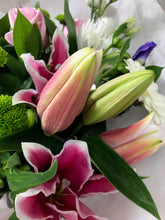 Subscription - Luxury Burst of Pastels and Lilies Bouquet in Water