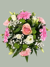 Hat Box Flower Arrangement- (Pastel Colours) -from