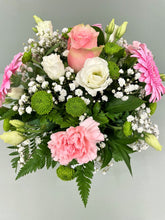 Hat Box Flower Arrangement- (Pastel Colours) -from