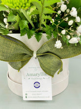 Hat Box Flower Arrangements -(Neutral Tones) -from