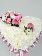 Full Heart with Rose Cluster (Cluster Colour Choice)-From