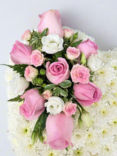 Full Heart with Rose Cluster (Cluster Colour Choice)-From