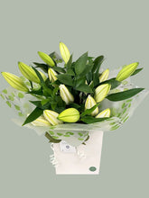 Hand Tied Lily Bouquet in Water (White or Pinks) - from