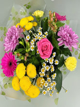 Hand Tied Flower Bouquet in Water -(Vibrant Colours) - From