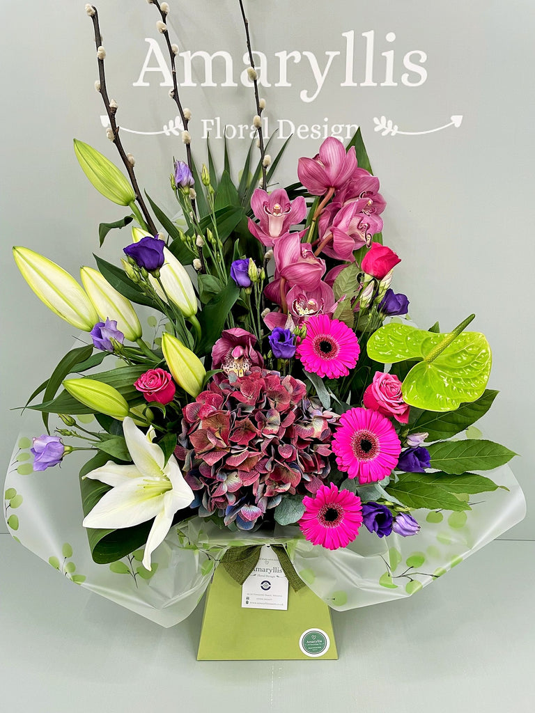 Premium Range Individually Made (Modern Front Facing Style Bouquet) - from