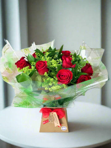 Subscription- Premium Rose Flower Bouquet -(Choice of Colours)