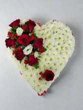 Full Heart with Rose Cluster (Cluster Colour Choice)-From