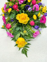 Vibrant Burst Double Ended Casket Spray-From