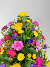 Vibrant Burst Double Ended Casket Spray-From